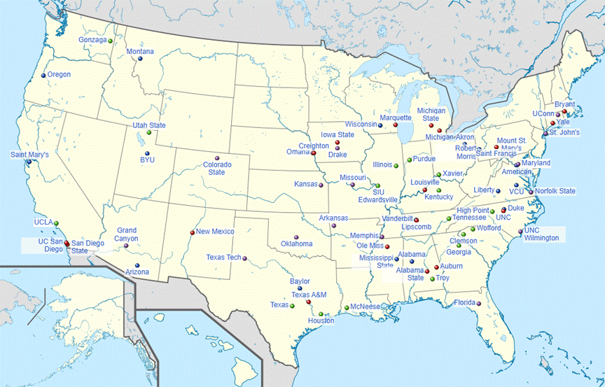 A map of the united states
AI-generated content may be incorrect.